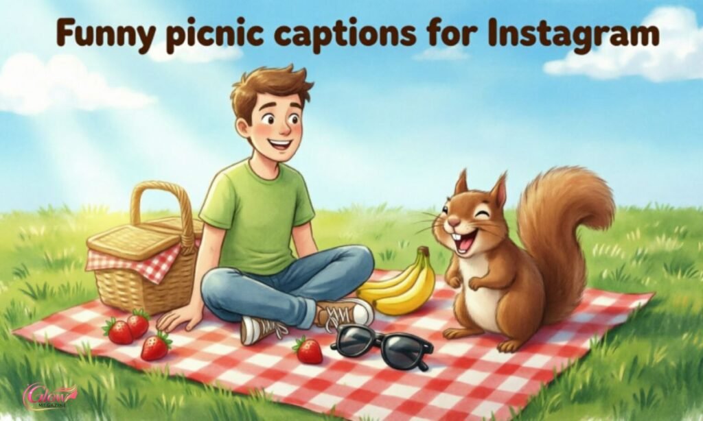 Funny picnic captions for Instagram