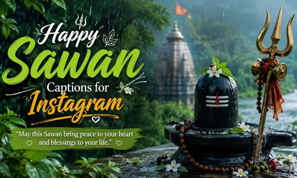 Happy Sawan Captions for Instagram