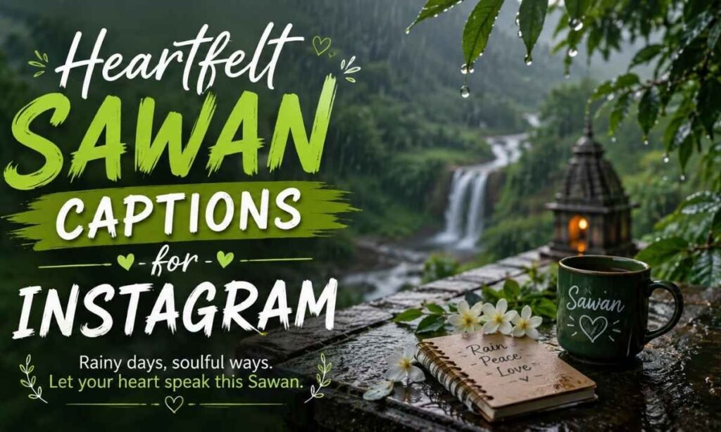 Heartfelt Sawan Captions for Instagram