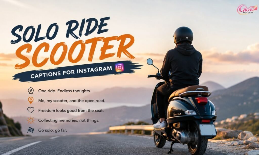 Solo Ride Scooter Captions for Instagram