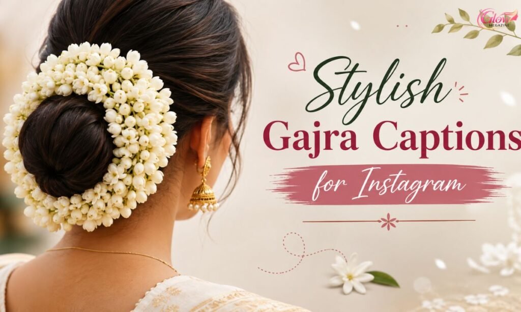 Stylish Gajra Captions for Instagram