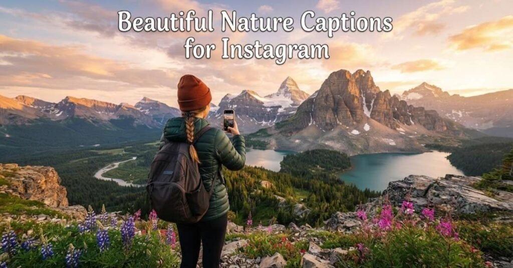 Beautiful Nature Captions for Instagram