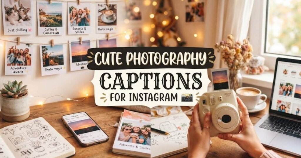 Cute Photography Captions for Instagram 📸