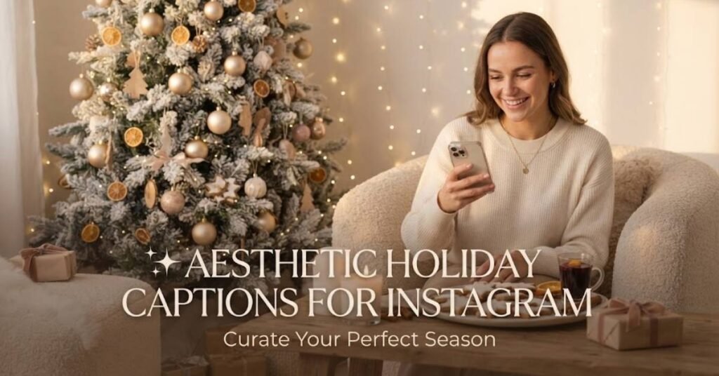 ✨ Aesthetic Holiday Captions for Instagram