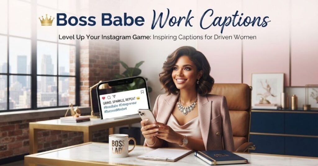 👑 Boss Babe Work Captions