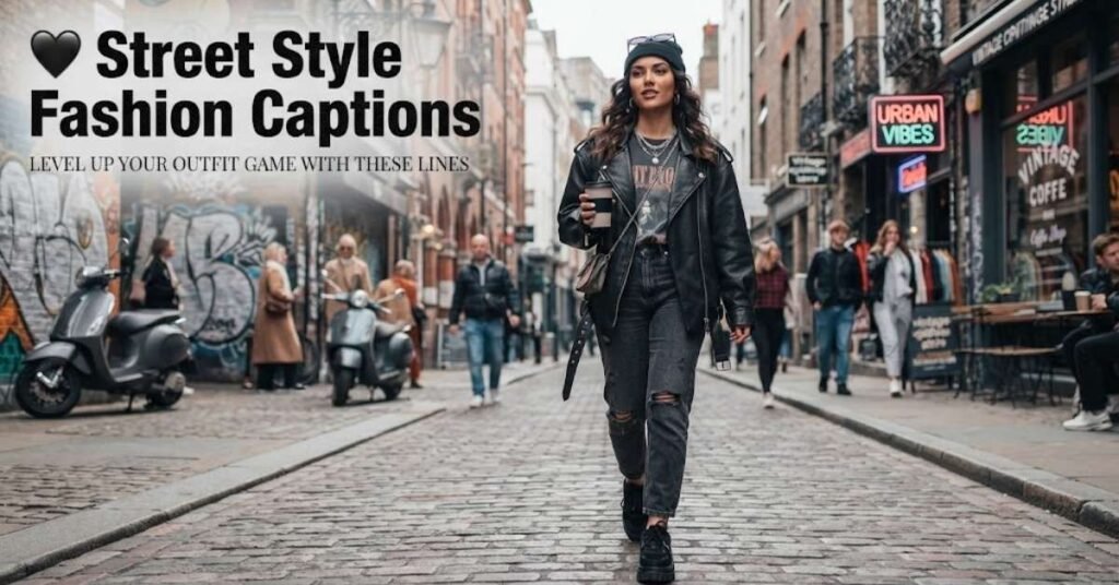 🖤 Street Style Fashion Captions