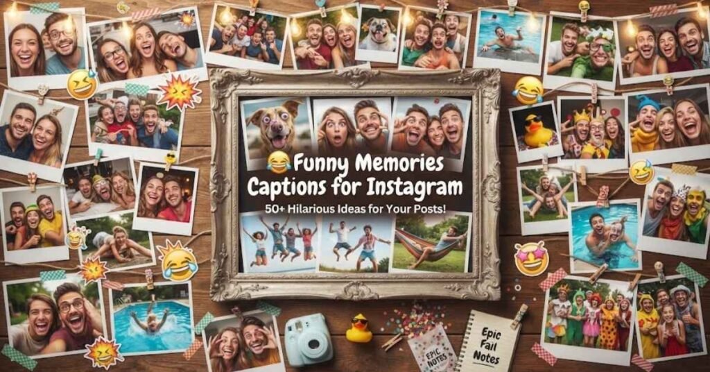 😂 Funny Memories Captions for Instagram