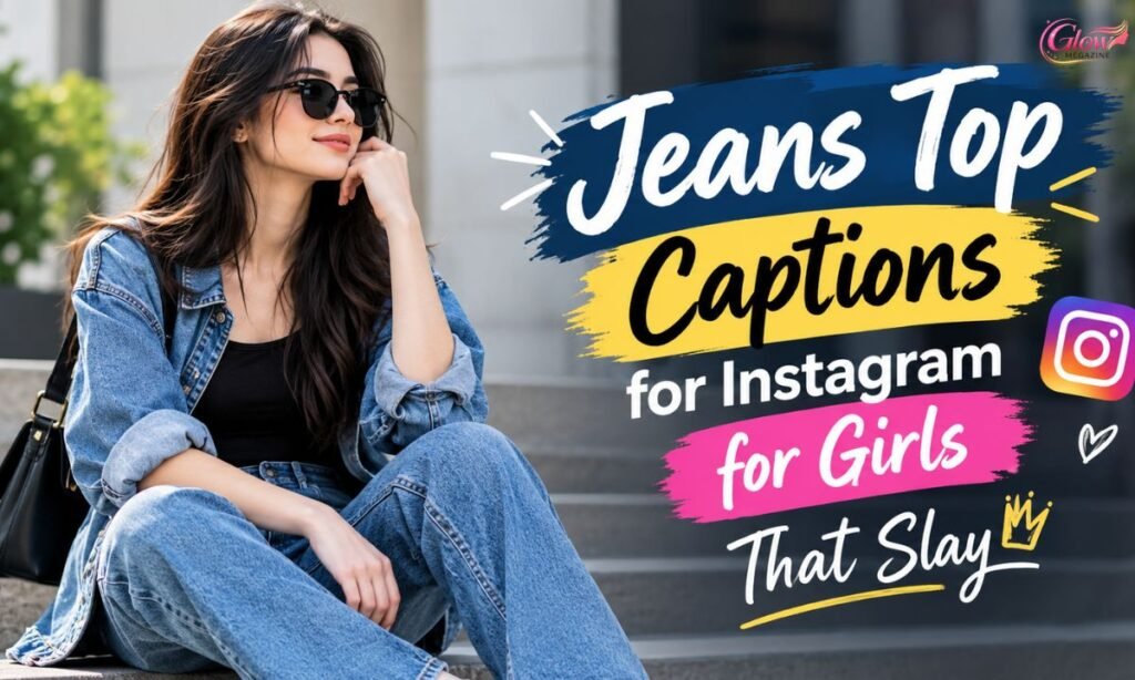 Jeans Top Captions for Instagram for Girls That Slay