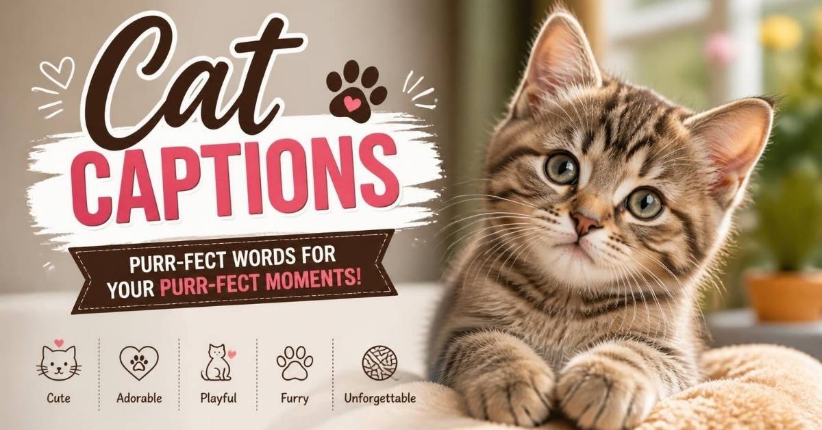 cat captions