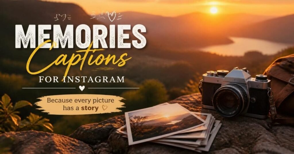 memories captions for instagram