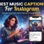 music captions for instagram